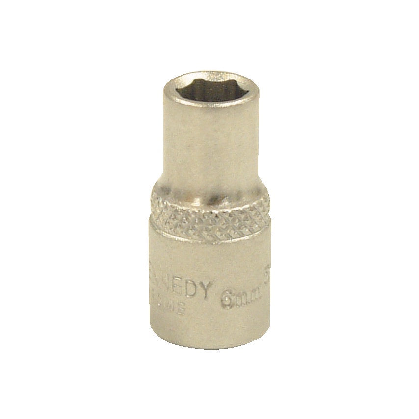 KENNEDY 6mm/10mm/12mm/14mm SINGLE HEX SOCKET 1/4" SQ DR KEN5824544K KEN5824548K KEN5824550K KEN5824552K