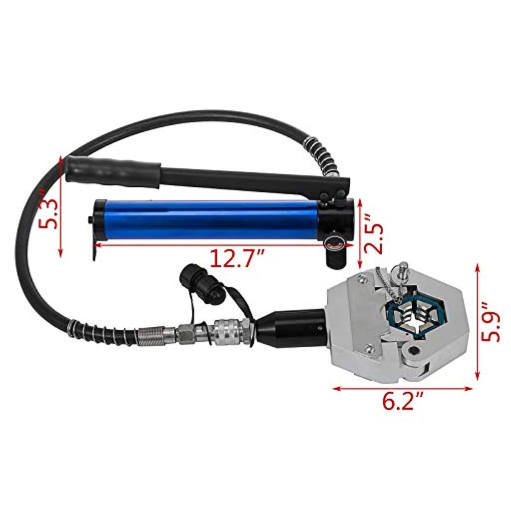 Ready Stock Hydraulic Crimping Tool Auto A/C Hose Crimper for