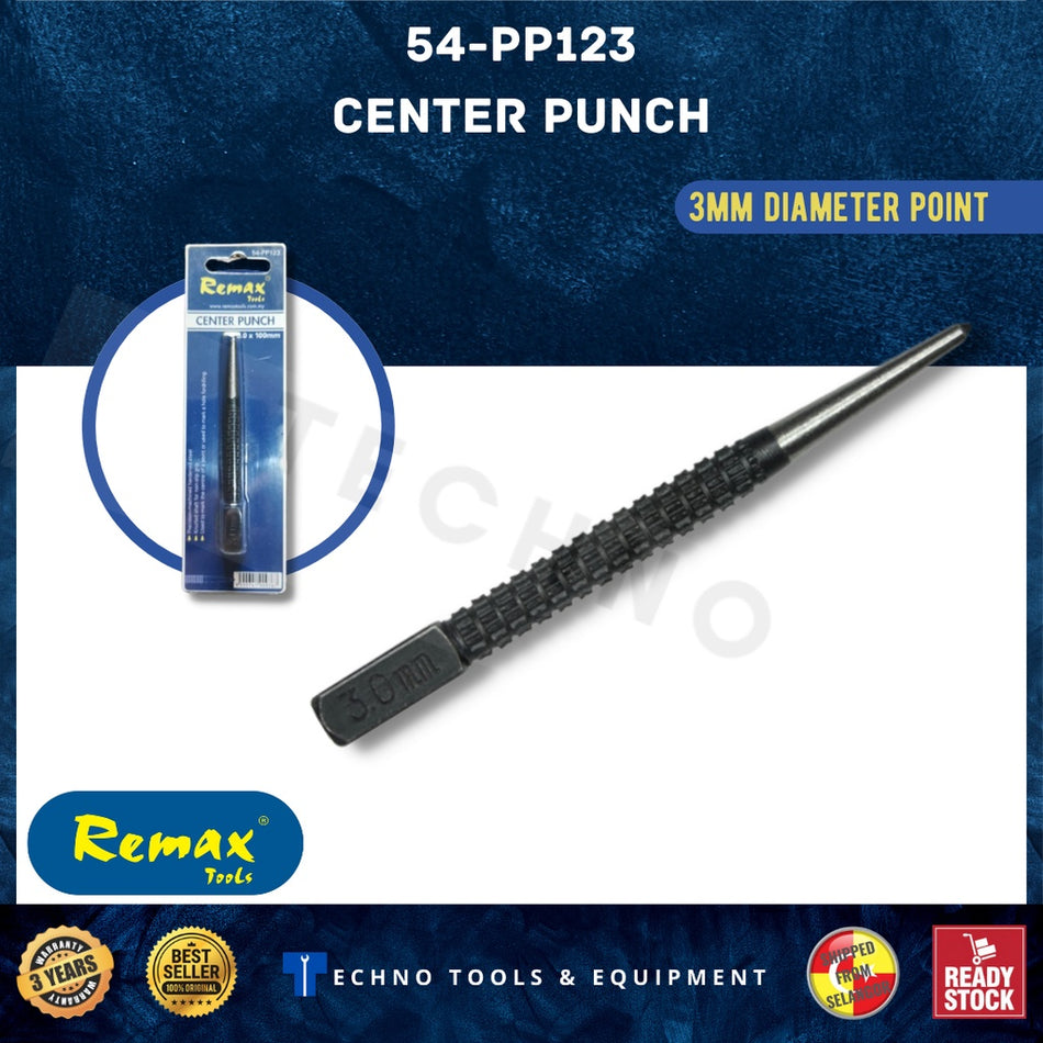 REMAX 6'' Centre Punch 54-PP124 / Remax 4'' Centre Punch 54-PP123