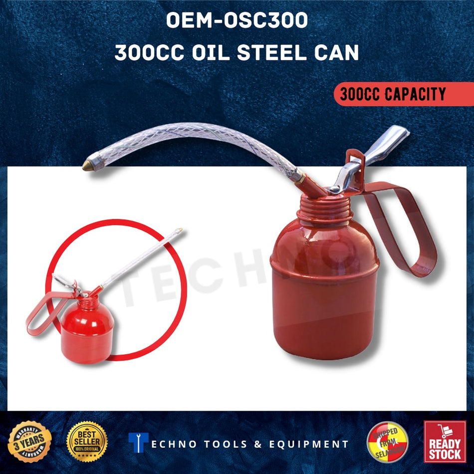 Oil Can 300cc/500cc / Steel Oil Can