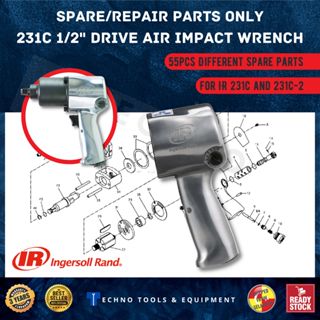 SPARE PARTS ONLY for 231C Air Impact Wrench Ingersoll Rand