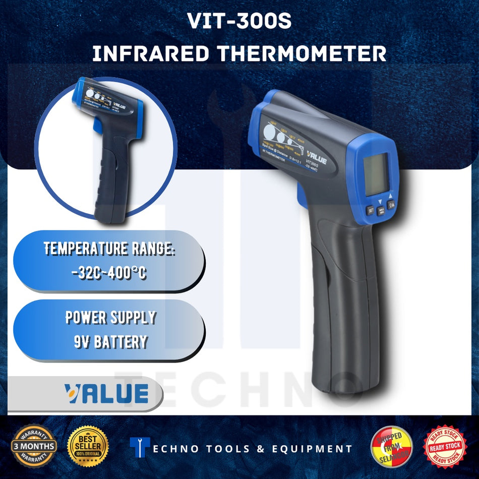 VALUE [VIT-300S] Infrared Thermometer [100% NEW&ORIGINAL]