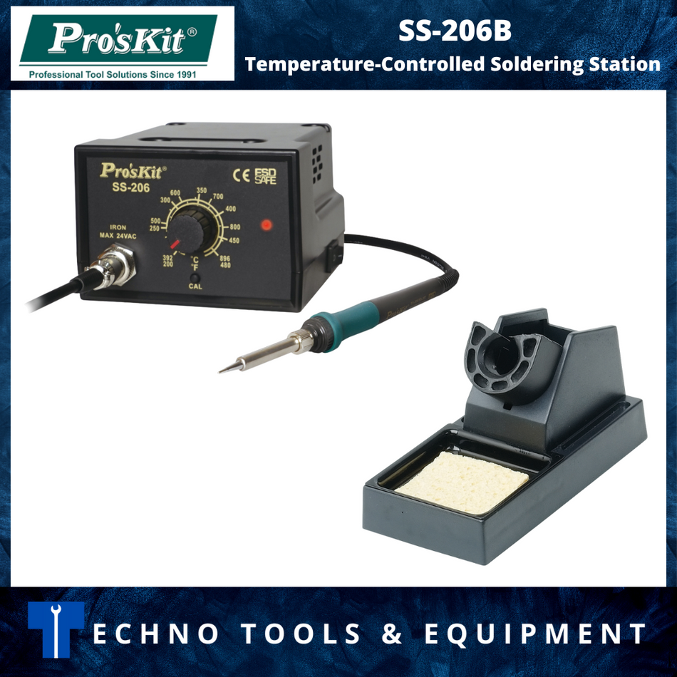 PRO'SKIT SS-206B Temperature-Controlled Soldering Station