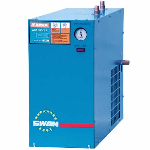 SWAN AIR DRYER 4400L/MIN , 30HP, 1", 50°C, 42kg SDE-22A