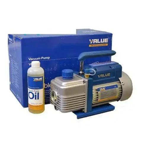 VALUE VE2100N 1.0HP 12.0CFM Portable Dual-Stage Vacuum Pump VALUE